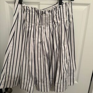 Kate Spade Broome Street size 10 White and Blue Skirt